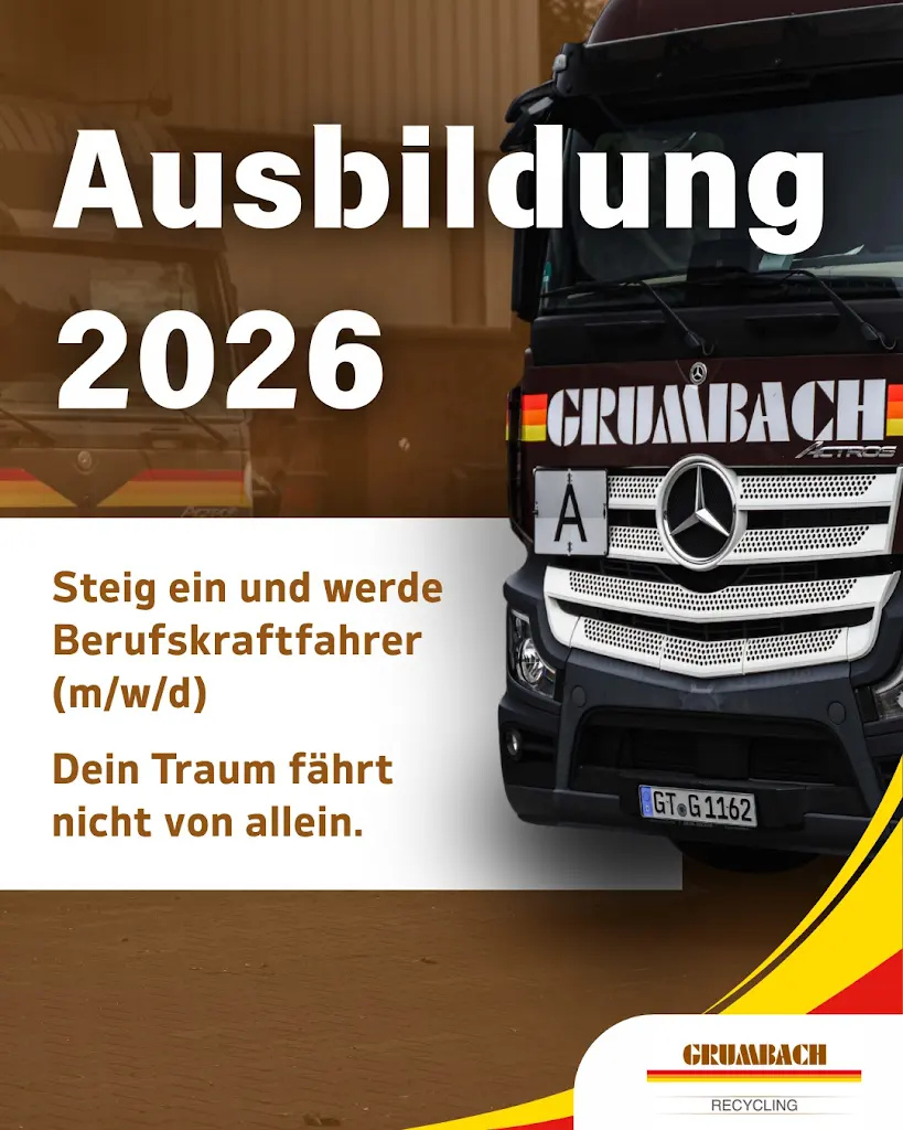 Ausbildung zum Berufskraftfahrer (w/m/d)